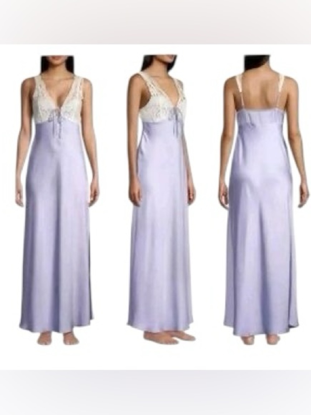 Free People/ Intimately Countryside Maxi Slip Color Lavender Size Small